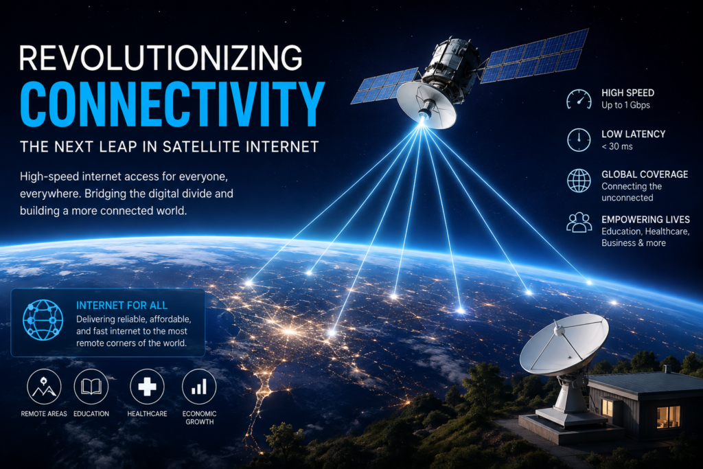 Revolutionizing Connectivity The Next Leap in Satellite Internet