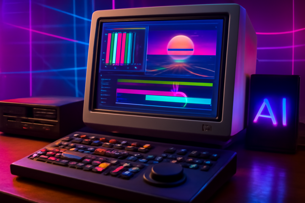 Revive the 80s: AI Tools Transform Vintage Video Editing